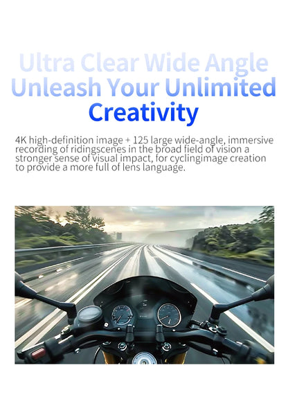 4K Ultra HD WiFi Camera/Mini Outdoor Sports Camera/Motorcycle Camera/Bicycle Riding Camera/Wearable Helmet Camera