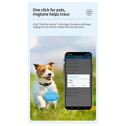AAAEL-4G GPS Pet Tracker Voice Monitor Pet Dog Cats Gps Anti Loss Mini Tracker IP67 Waterproof GPS Locator Free APP