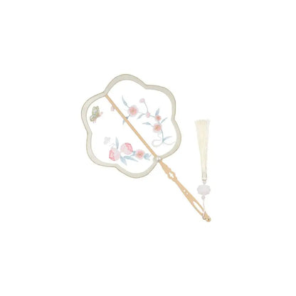 Style Hanfu Accessories Dancing Fan DIY Craftsmanship Decorative Fans Home Decoration Hand Fan Group Fan Photography Prop