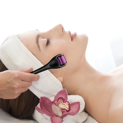 0.25mm 540 Derma Roller For Facial Skin Body Face Care Hair Growth Beard Acne Wrinkle Red Blood Removal Micro Needle Treatment