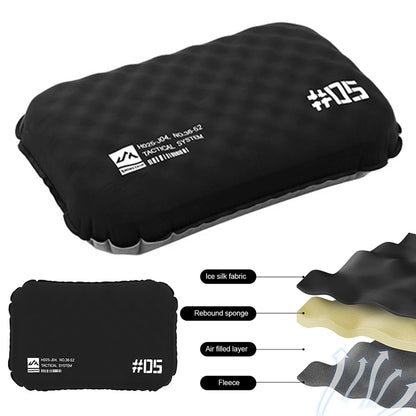 Inflatable Pillow Lightweight Travel Pillow Comfortable Backpacking Pillow Blow Up Pillow for Camping Hiking Backpacking