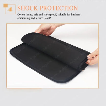 Laptop Bag 11 12 13 15 15.6 Inch Laptop Case Soft Bag Office Travel Business For Xiaomi Lenovo Hp Dell Computer Case Macbook Air