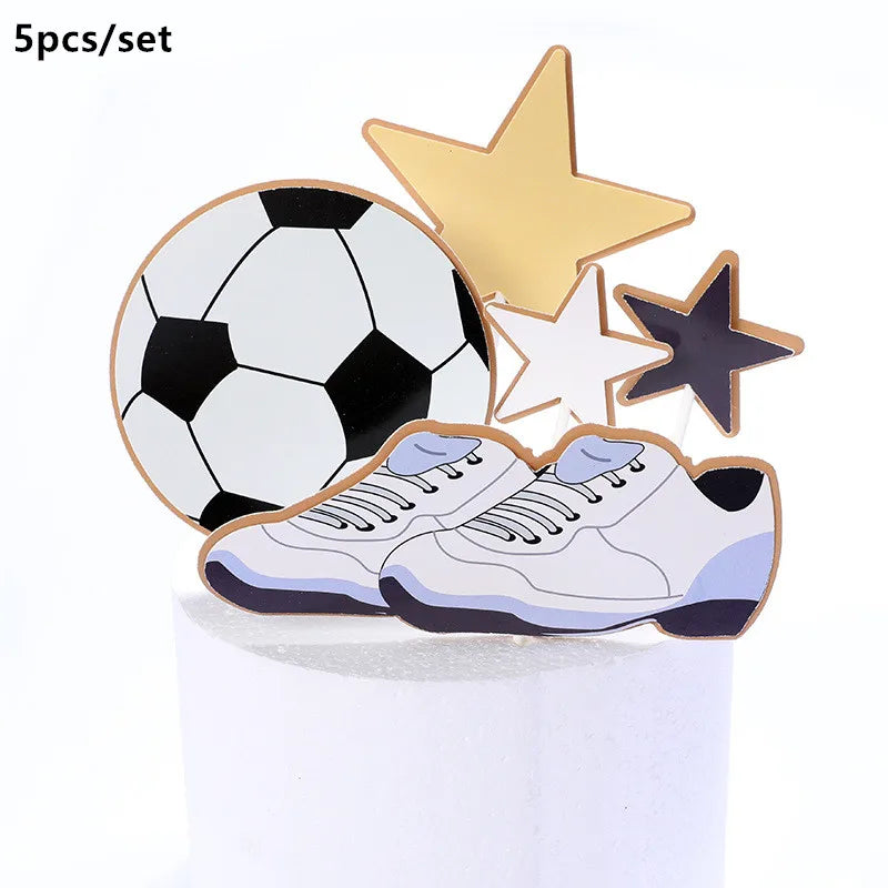 108*180cm Football Tablecloth Party Supplies Disposable Plate Tableware Party Birthday Party Decor Kids Boy Soccer Party Supplie