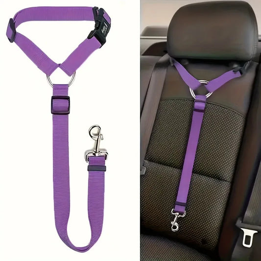 Dog Seat Belt Pet Car Tether Safety Leash For Dogs In Vehicles Dog Seat Belt Seat Belt Buckle Dog Car Seat Belt
