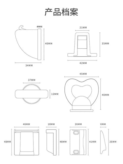 Magnetic Drawer Lock Multifunctional Child Safety Lock Drawer  Cabinet Door k Invisible Protection Safety Lock