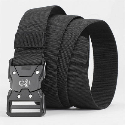 Tactical Belt Quick Release Elastic Belt Casual Tooling Training Belt Men's Trousers Belt