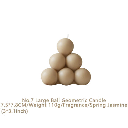 Styling scented candles, beautiful home decoration candles, creative handmade gift scented candles, new scented candles