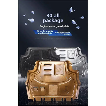 Vehicle - Specific Splash - Proof Durable Sturdy Engine Undercover And Lower Mudguard For Volkswagen TAVENDOR 2019-2024