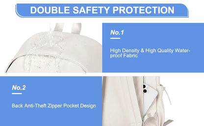 School Bag for Girl Leisure School Backpack for Boys Teens Student Bookbag Travel Kawaii Cute Backpack Nylon Children's Rucksack