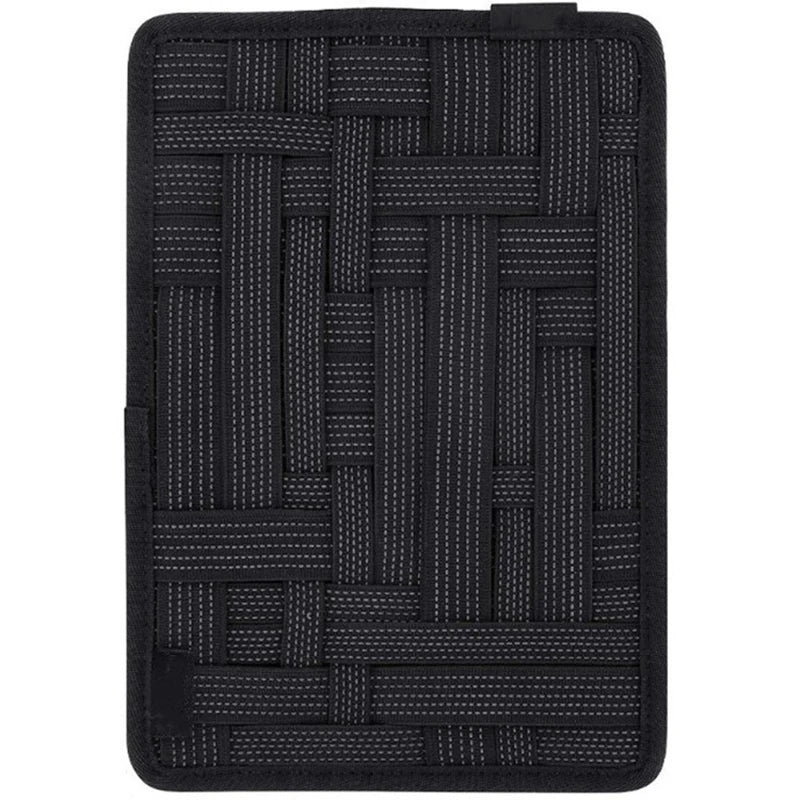 Travel Portable Carrying Elastic Organizer Plate Electronics Accessories Storage Plate Phone Tools Makeup Brushes Storage