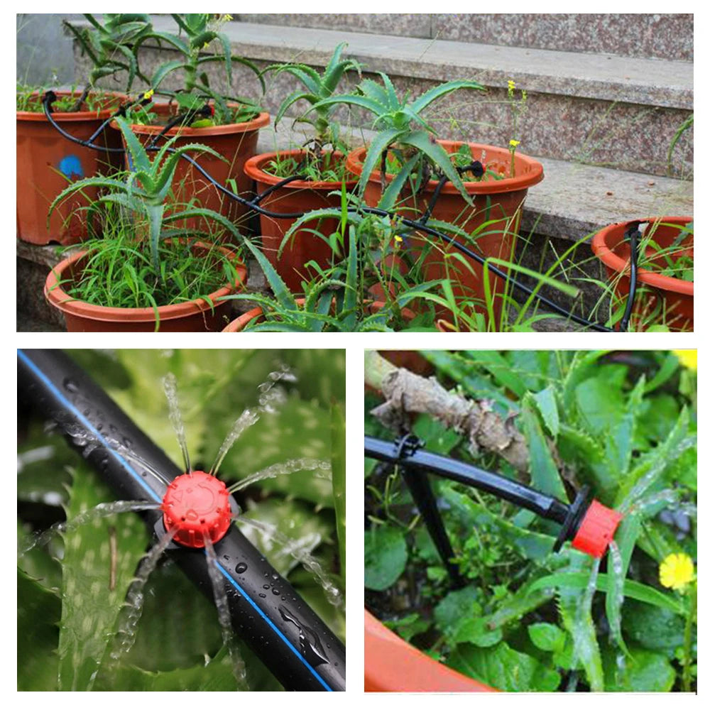 Watering System With Timer Micro Drippers For Irrigation Drip Irrigation System Watering Set Water Plant System Automatic