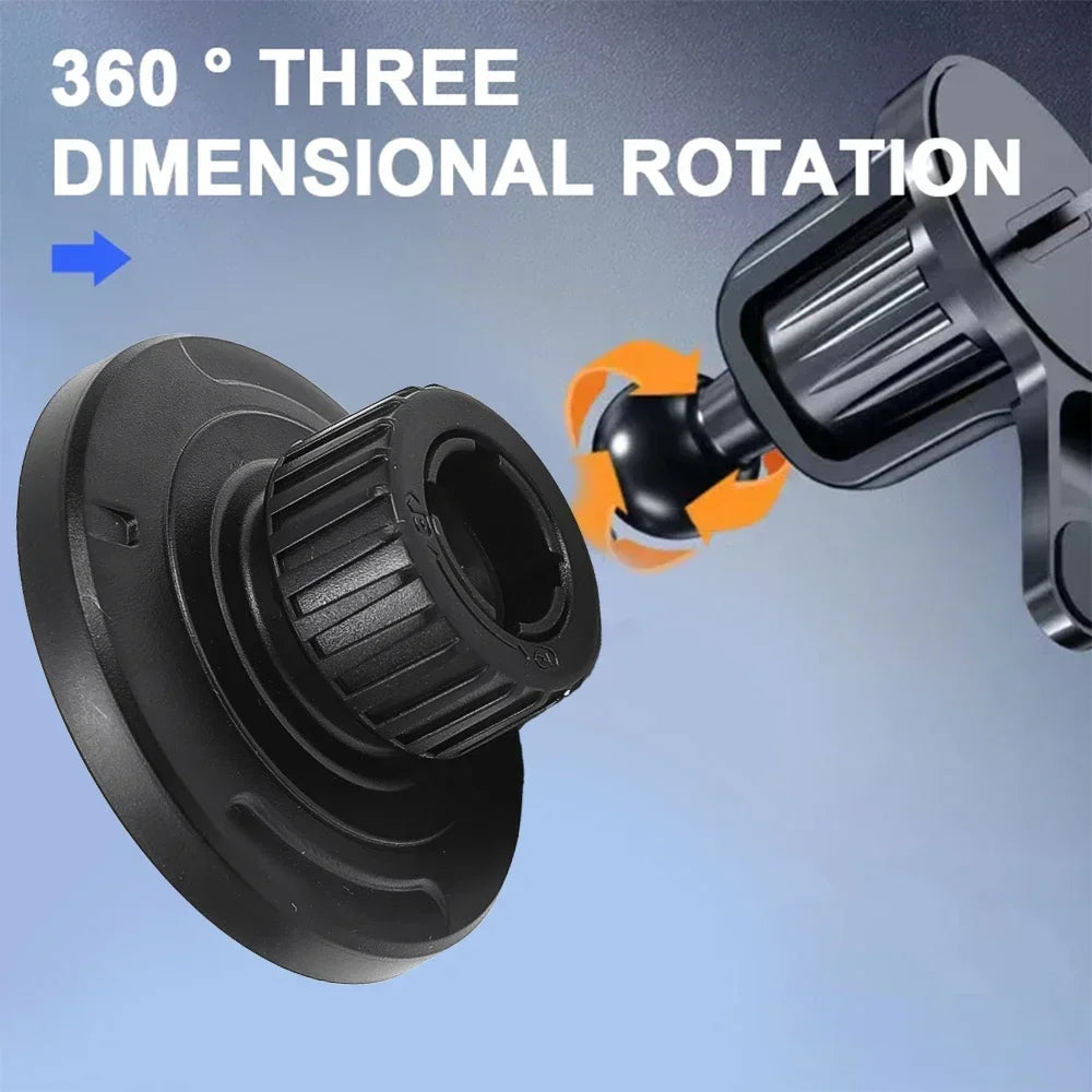 Phone Holder Magnet Brackets For MagSafe Car Mount Accessories Universal Magnetic Car Holder Suitable For 17mm Ball Head Base