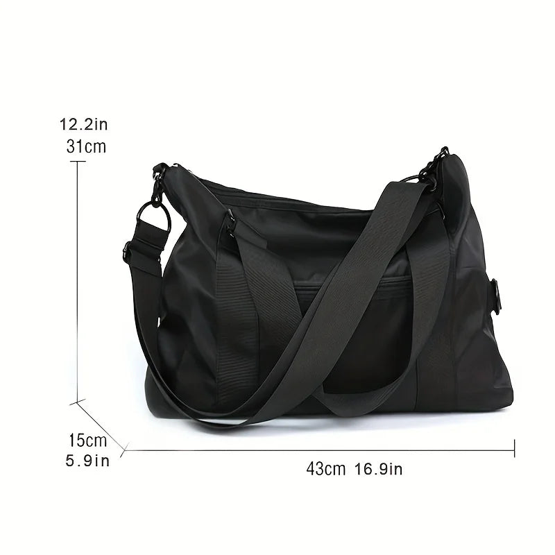 Hand-held travel bag men business travel large capacity duffel bag short distance lightweight casual shoulder bag