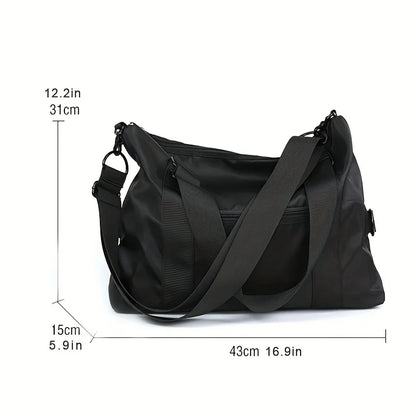Hand-held travel bag men business travel large capacity duffel bag short distance lightweight casual shoulder bag