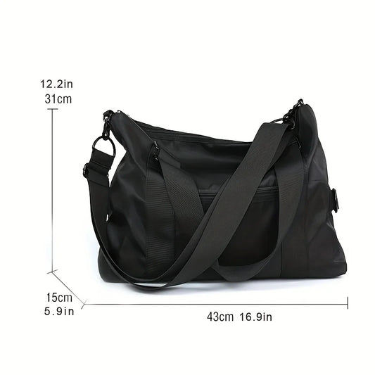 Hand-held travel bag men business travel large capacity duffel bag short distance lightweight casual shoulder bag