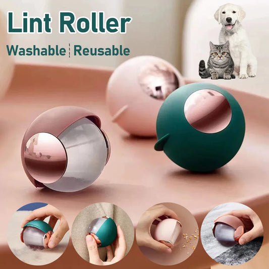 Washable lint remover Pet hair and clothes lint remover Reusable cleaning roller Household lint and dust removal tool.