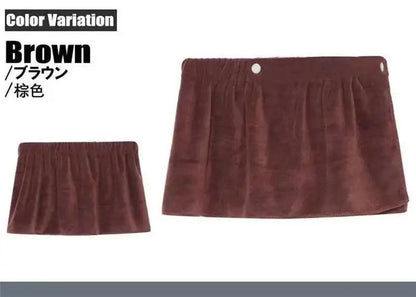 Men's Bath Towel Absorbent Towel Sexy Beach Skirt Anti-light Men's Bath Skirt Can Wear Towel Swimming Trunks