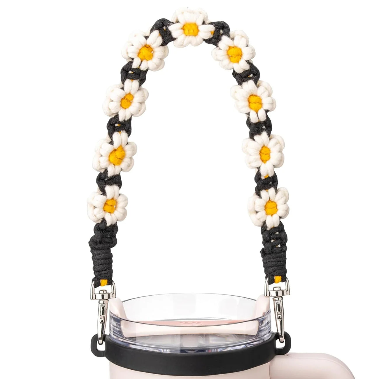 Water Bottle Handle with Strap for Owala Stanley Cup  Hydro Flask, Water Bottle Handle Fits Most 12-40oz Water Bottles