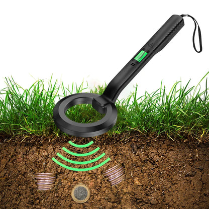 Metal Detector Gold Silver Detector Gold Search Treasure Getector Gold Finder 360 Degree Handheld Alarm Coil Metal Detect Tool