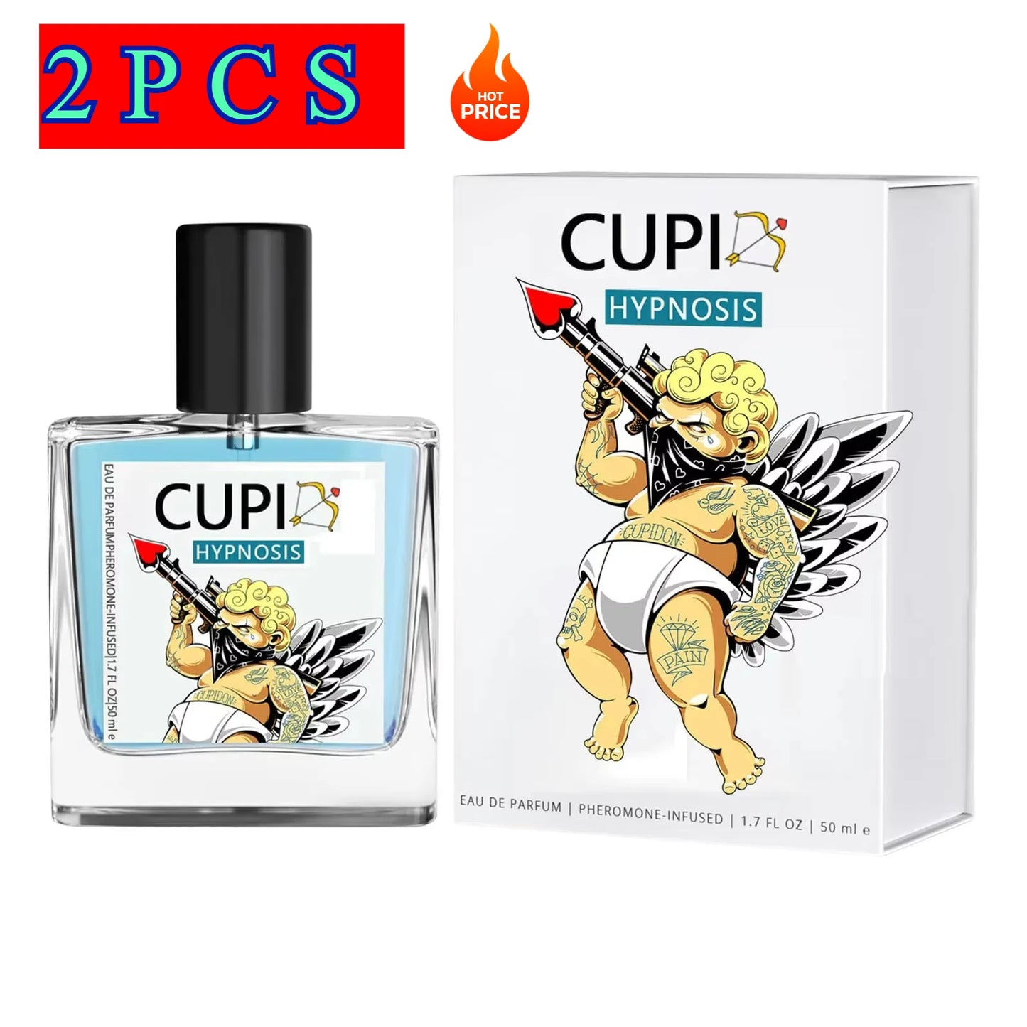 Romantic Perfume Fee Lomont Perfume Men Attract Women Cupid Long Lasting Cologne Flirtatious Perfume Dating Body Spray