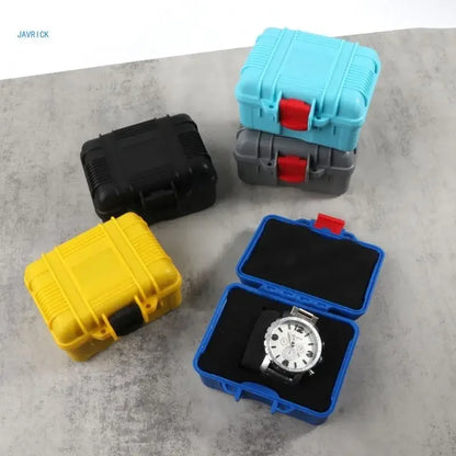 1 Slot Shockproof Watch Box Waterproof Watch Watch Storage Case Protective Watch Box ABS Material for Watch