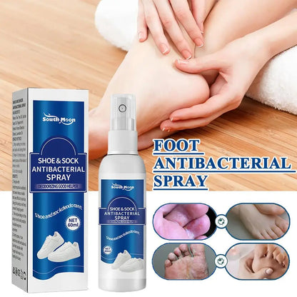 Shoe Deodorizer Spray Antibacterial Shoe Freshener Long-Lasting Footwear Deodorant Antiperspirant Spray for Feet Care 1/2PCS