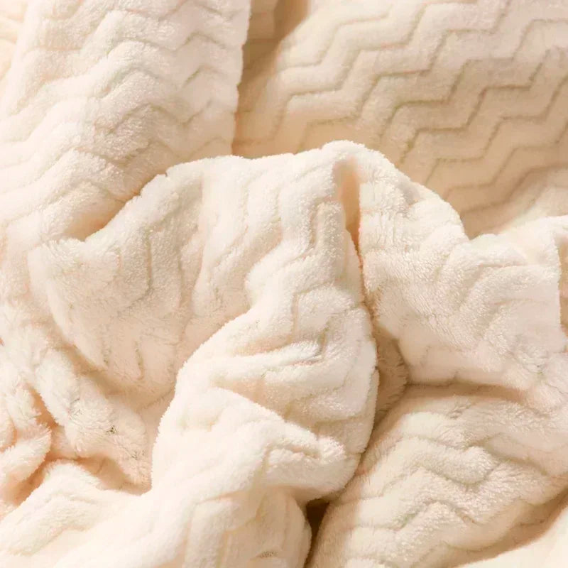 Milk Fleece Autumn Winter Warm Weighted Blankets for Beds European Thickened Beibei Velvet Throw Blanket Warmth Quilt Comforter