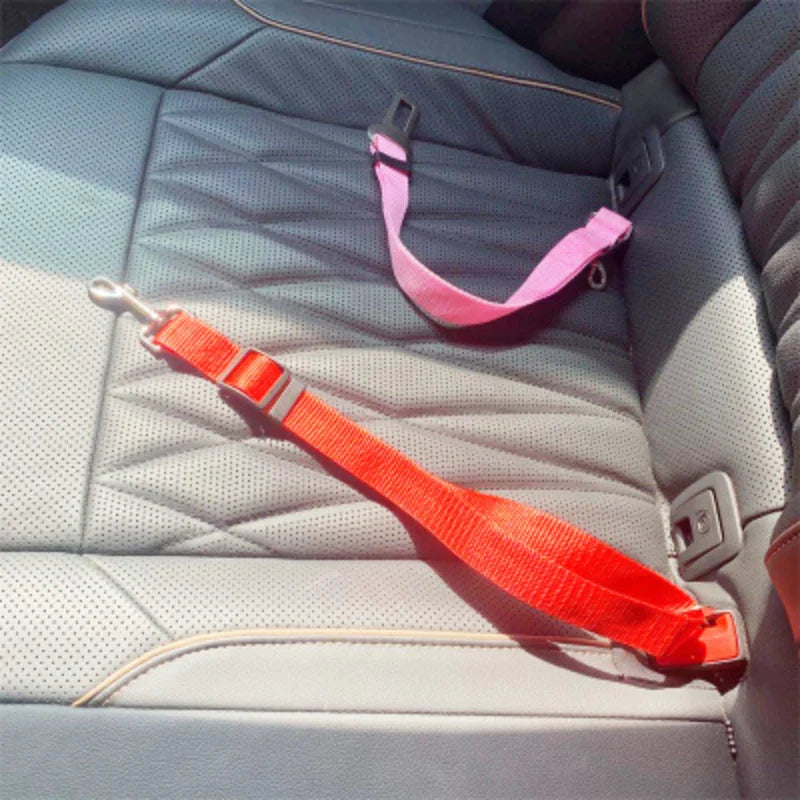 Car Seat Belt Buckle Pet Seat Adjustable Pet Cat Dog Pet Supplies Vehicle Dog Harness Pet Leash Car Safety Buckle Accessories