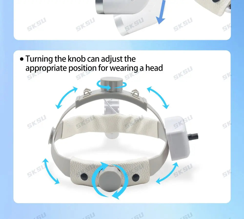 ENT Dental Headlight 5W LED Lamp For Dental Loupes Surgical Loupes Surgery Light Lamp For Dentist Medical Light Dentistry