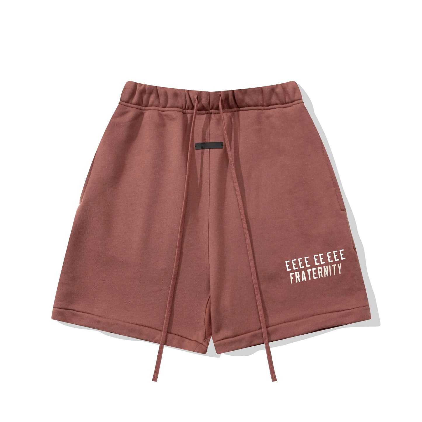 Fashion Design Men's T-shirts Two Rows Letter Logo Streetwear Designer Brand Men's T-shirts Sets