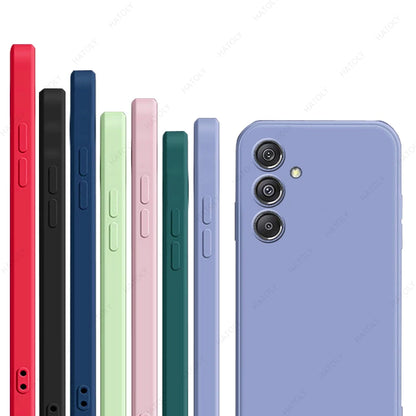 For Samsung Galaxy M15 Case for Samsung Galaxy M15 Cover Shell Soft Original Liquid Silicone Phone Case for Samsung Galaxy M15