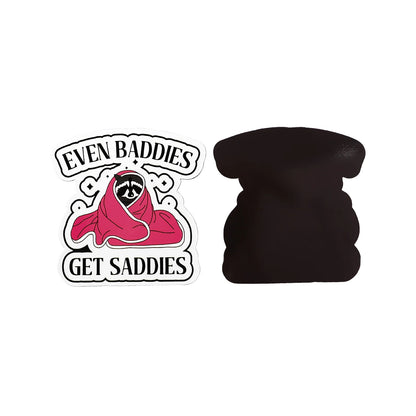 Cute Raccoon Fridge Magnets Funny Animal Quotes Refrigerator Magnetic Stickers Kitchen Accessories DIY Home Decor Gift