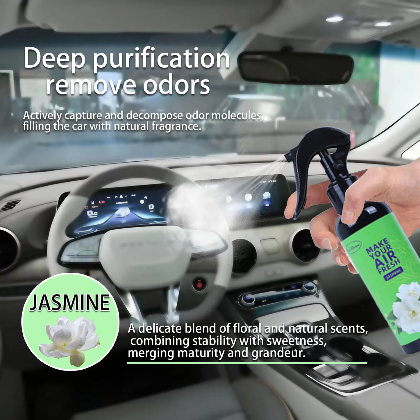 150ML Hand - sprayed Air Freshener, Car Spray, Home Air Purifying and Deodorizing Perfume