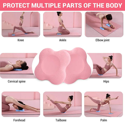 Yoga Kneeling Mat Thickened Shock Absorption Support Mat Knee Pad Portable Elbow Pad Yoga Mat Exercise Fitness Yoga Accessories