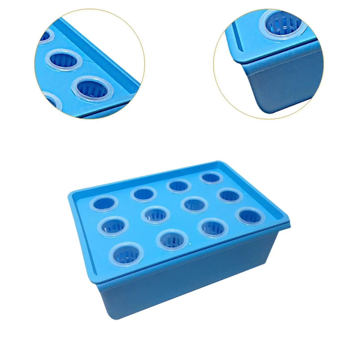 Hydroponics Grower Box 12 Holes Hydroponics Tools for Indoor Home Planting