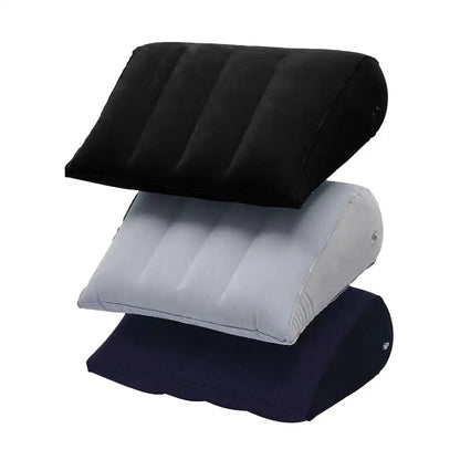 Wedge Pillow Knee Cushion Foot Pillow Elevation Leg Pillows Inflatable Back Pillow Soft Support Cushion Backrest For Travel
