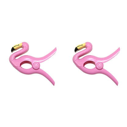 1/2PCS Cute Plastic Beach Towels Clips Large Drying Rack Retaining Clip Windproof Clothes Pegs Pins Animal Decorative Clothespin