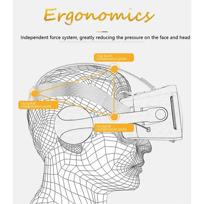 VR Glasses 3D Virtual Reality Headset Helmet For Phone Lenses Goggles Devices Viar Smart Smartphones Cell Game Viewer Mobile Set