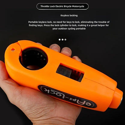 Motorcycle Locks, Universal Motorcycle Handlebar Locks with 2 Keys and Gaskets, Front Brake and Clutch Locks, Anti-Theft and Pry, Grip Locks for Bicycles, Mountain Bikes, Off-Road Motorcycles