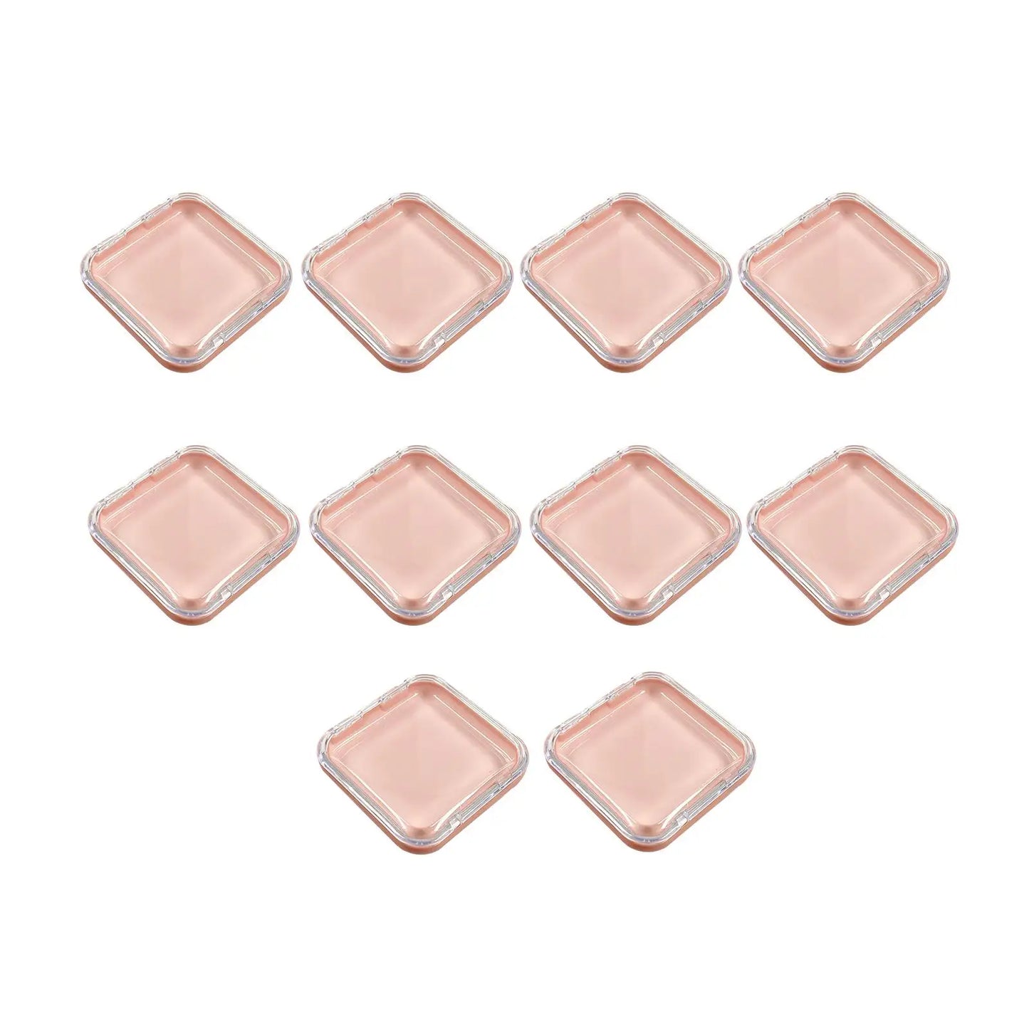 10Pcs Press on Nail Storage Box Artificial Nail Display Case for Nail Salon