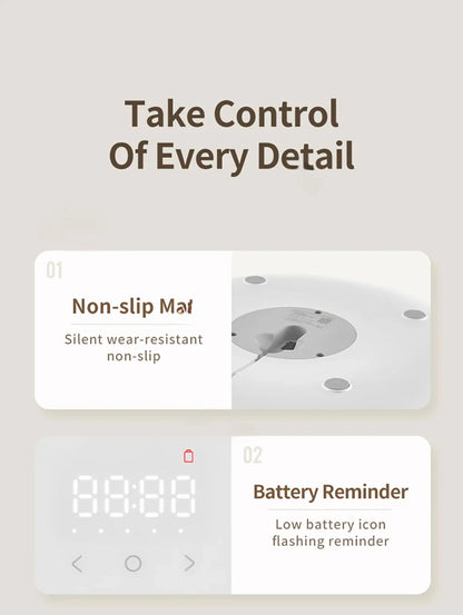 6 Meals Automatic Pet Feeder Smart Cat Food Dispenser For Wet & Dry Food Kibble Dispenser Accessories