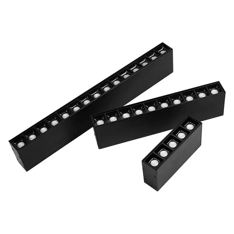 LED Spot Light 10W 20W 30W 40W line light bar creative linear long strip living room corridor light Surface Mount