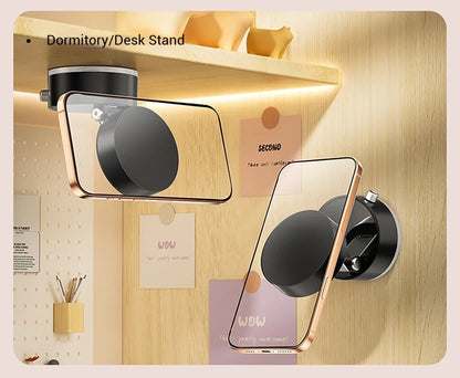 Car Magnetic Phone Holder Magnetic Suction Phone Mount Portable Phone Holder Magnetic Car Phone Mount for iPhone Androd