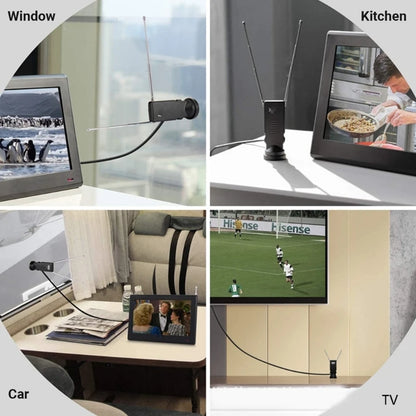 Powerful Indoor Antenna Amplifier Boosts Ranges for Television 594A