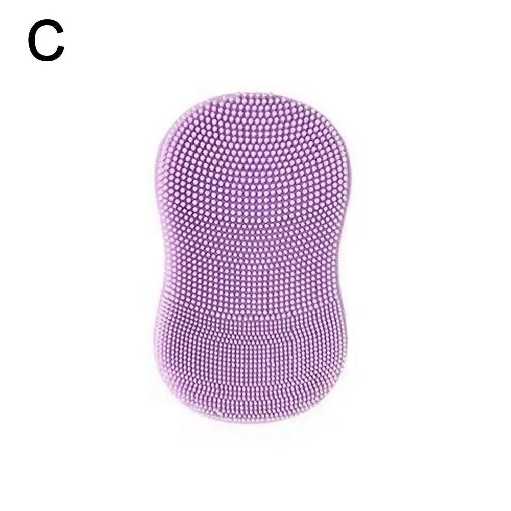 Facial Silicone Facial Cleansing Brush Handheld  Facial Deep Cleansing  Exfoliator Blackhead Pore Cleaner Skin Care TooL