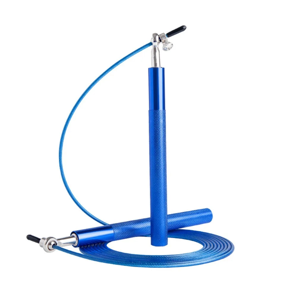3 Meters Speed Skipping Rope Adjustable 360° Swivel Ball Bearing Boxing Skipping Rope Steel Wire Aluminum Alloy