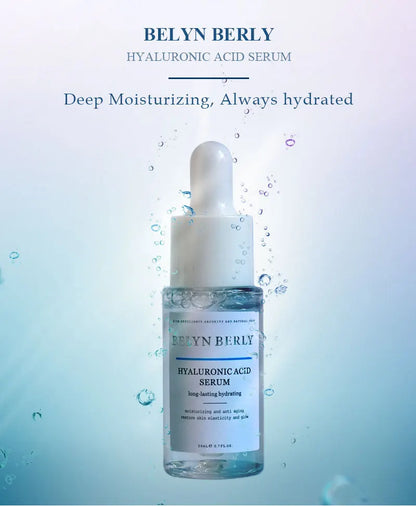 BELYN BERLY Face Serum 3Pcs/Lot Hyaluronic Acid + Vitamin C + 24k Gold Serum Moisturizing Spot White Facial Serum