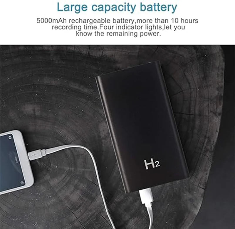 H2 Power Bank 5000mAh Long Battery Power Bank Connector Type USB