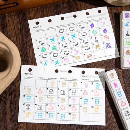 6 pcs，Teacher seals，Commendation Seal，Award Seal，Teacher Evaluation Award Seal，Cartoon color seal，Stationery Scrapbook supplies