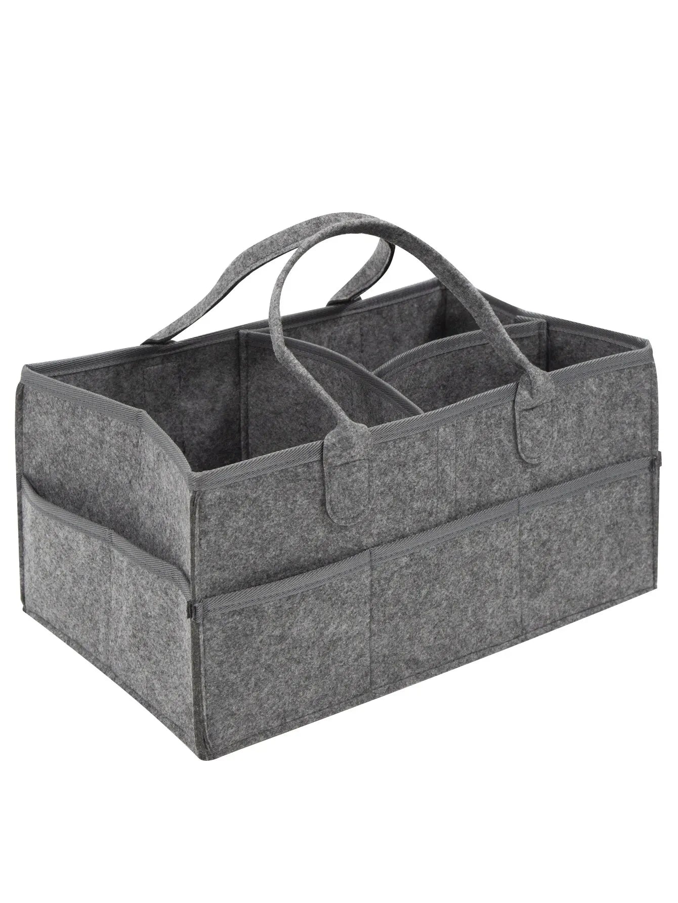 Baby Stroller Accessories Organizer Mommy Tote Bag Foldable Storage Baby Diaper Hanging Bags Thicken Portable Mom Tote Basket